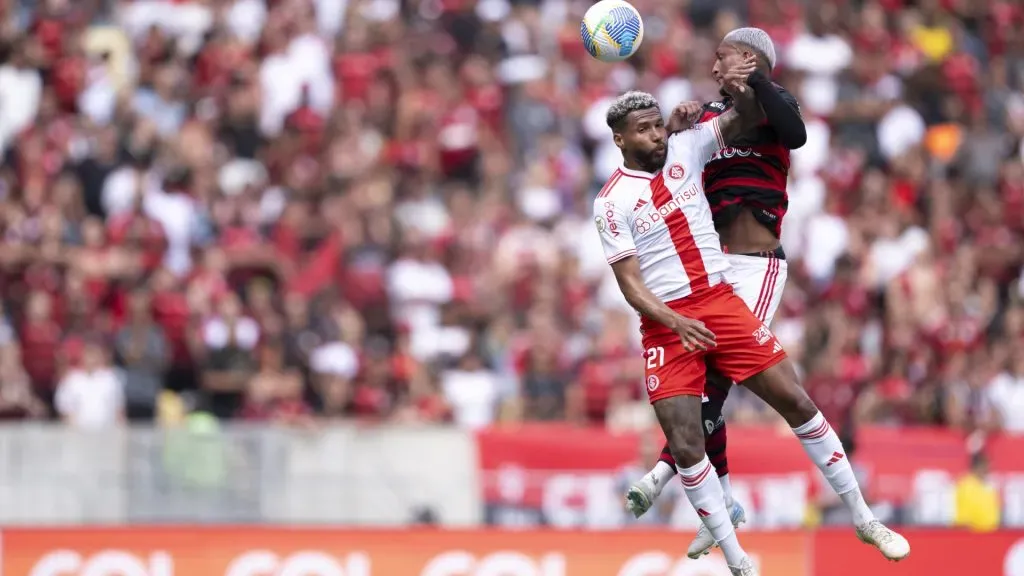 Flamengo e Inter se enfrentaram pela 36ª rodada do Brasileirão 2024 – Foto: Jorge Rodrigues/AGIF