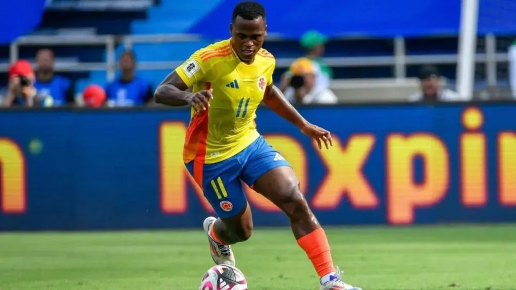 Ídolo do Fluminense, Arias teve mais uma atuação de gala nas Eliminatórias – Foto: Reprodução/Seleção Colombiana