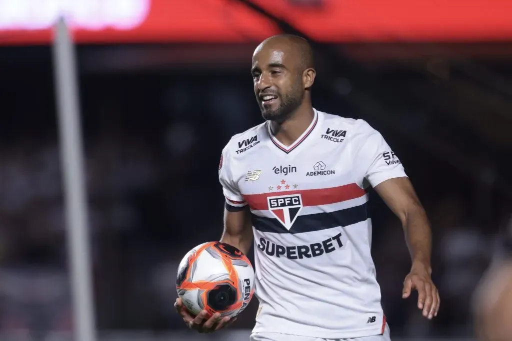 Lucas Moura é um dos destaques do São Paulo. Foto: Marcello Zambrana/AGIF