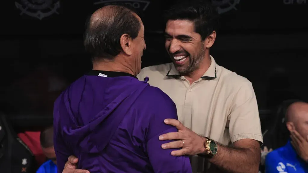 Ramón Díaz e Abel Ferreira