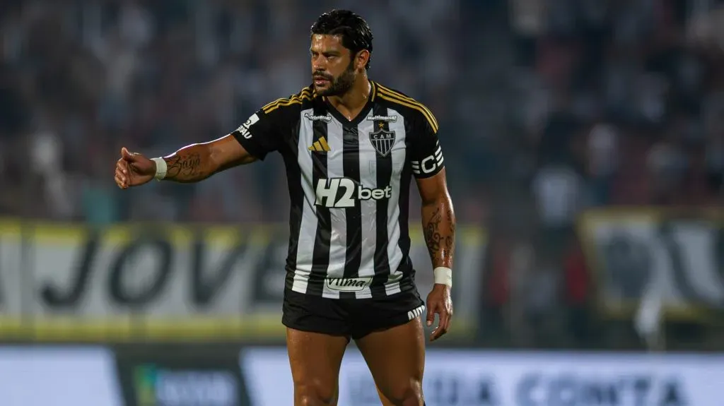 Hulk celebra retorno ao Galo após lesão – Foto: Alessandra Torres/AGIF