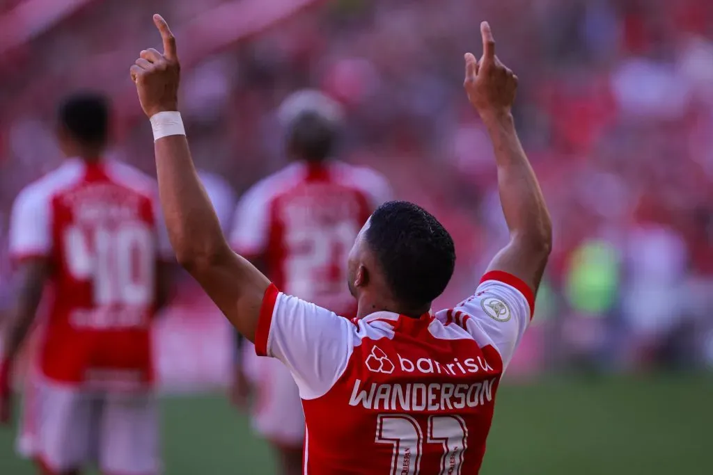 Wanderson nos tempos de Internacional. Foto: Maxi Franzoi/AGIF