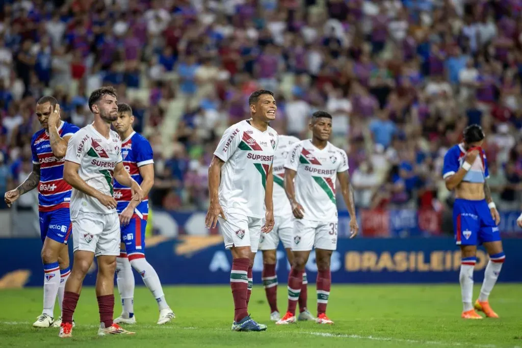 Flu faz partida ruim e acaba perdendo para o Fortaleza na estreia do Brasileirão. Foto: Baggio Rodrigues/AGIF