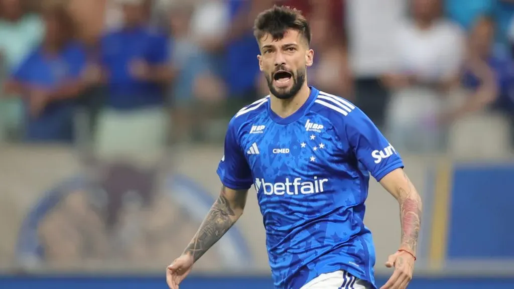 Lautaro Díaz no Cruzeiro. Foto: Gilson Lobo/AGIF