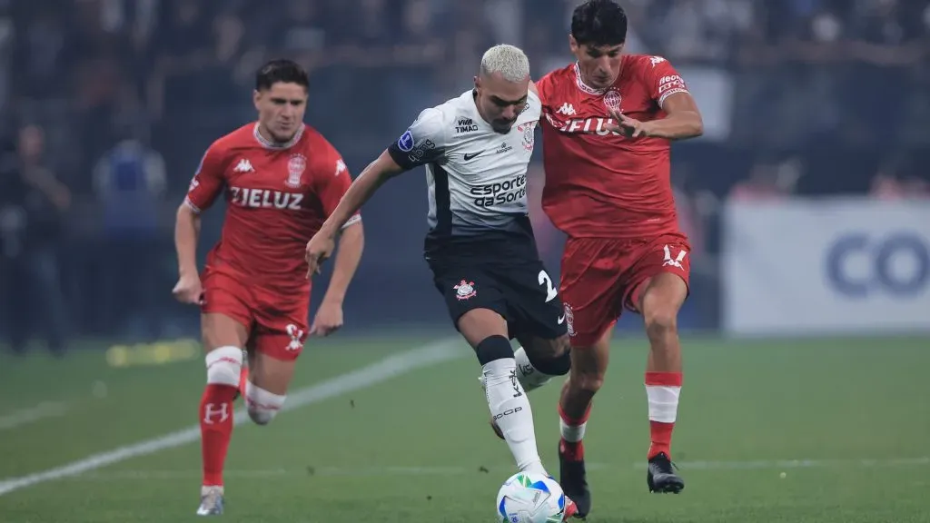 Timão saiu sem nenhum ponto do gramado. Foto: Ettore Chiereguini/AGIF