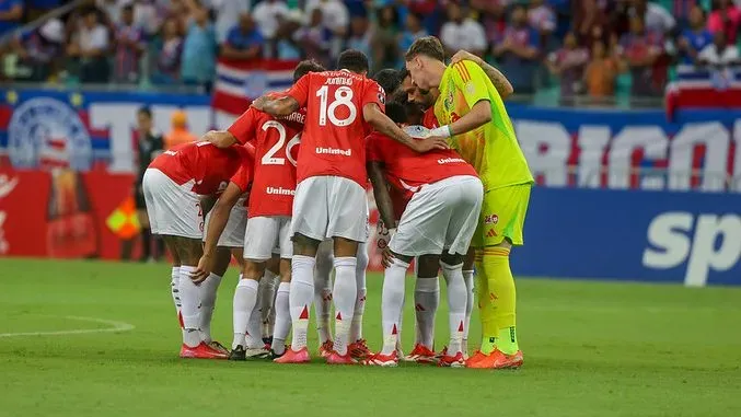 Bahia x Internacional pela Libertadores. Foto: Internacional