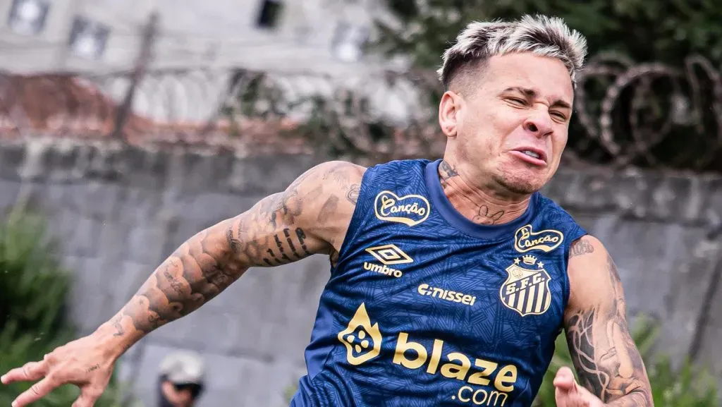 Soteldo no Santos FC - Raul Baretta/ Santos FC