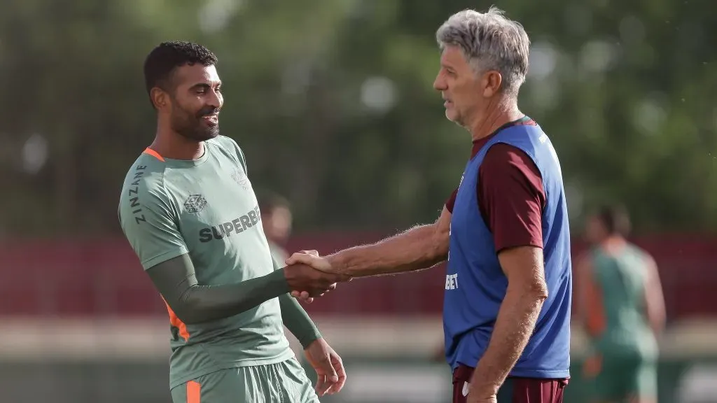 Renato Gaúcho dá treino no Fluminense