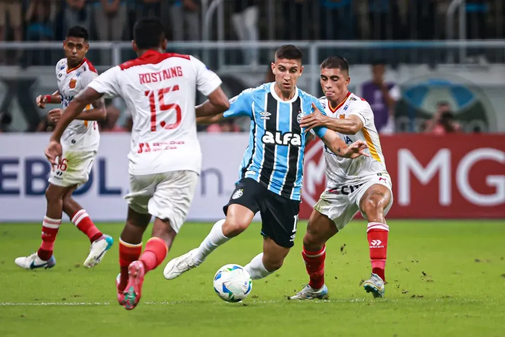Grêmio vem de vitória na Copa Sul-Americana. Foto: Maxi Franzoi/AGIF