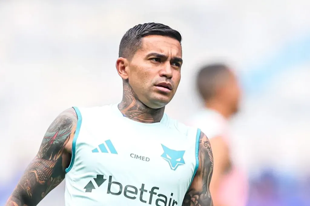 Atacante foi uma das novidades para 2025. Foto: Gilson Lobo/AGIF