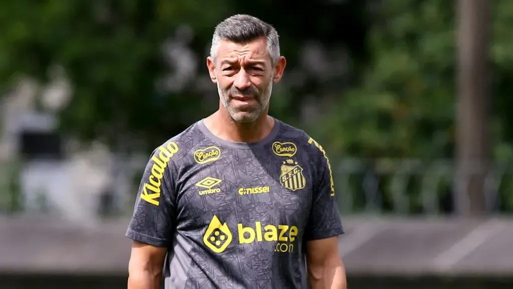 Pedro Caixinha, técnico do Santos -Foto: Mauricio De Souza/AGIF