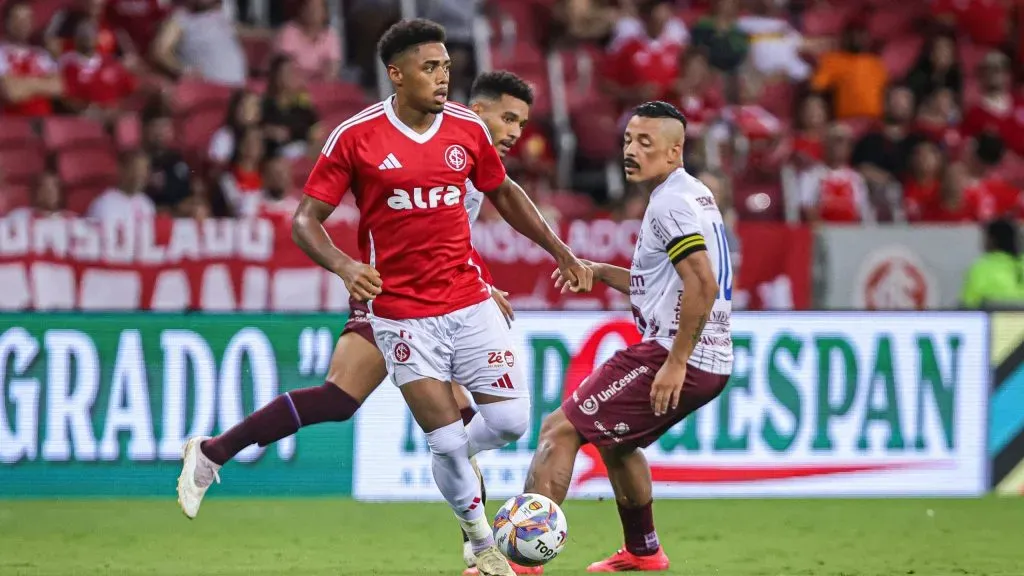 Victor Gabriel no Gauchão de 2025. Foto: Maxi Franzoi/AGIF