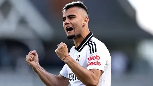 Andreas Pereira comemorando. Foto: Ryan Pierse/Getty Images