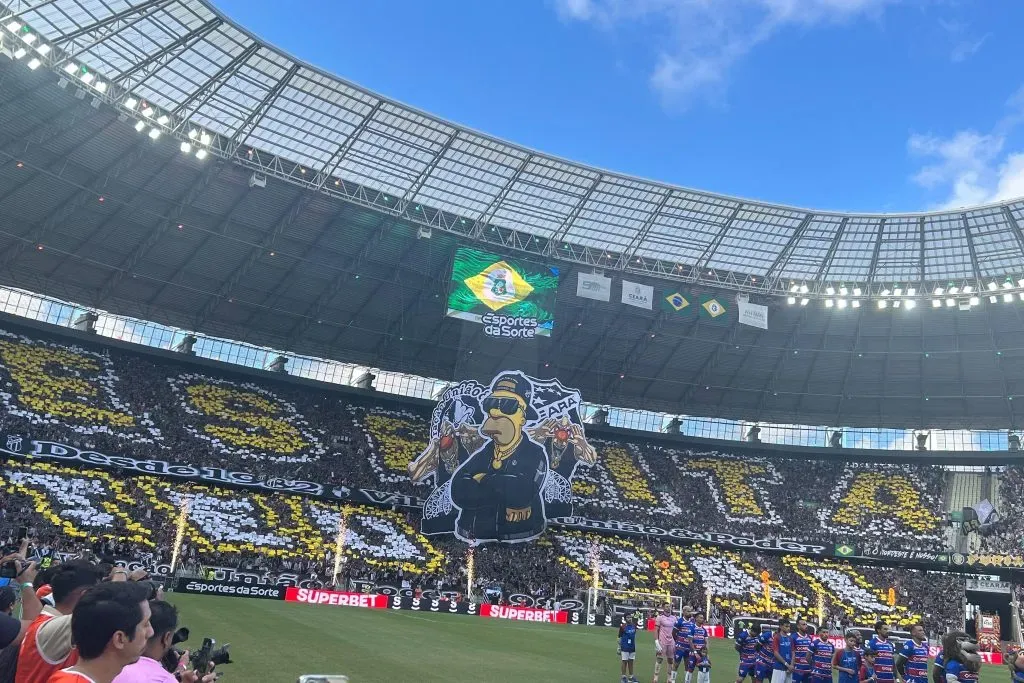 Expectativa de mais de 30 mil pessoas para Ceará e Vasco. Foto: Baggio Rodrigues/AGIF