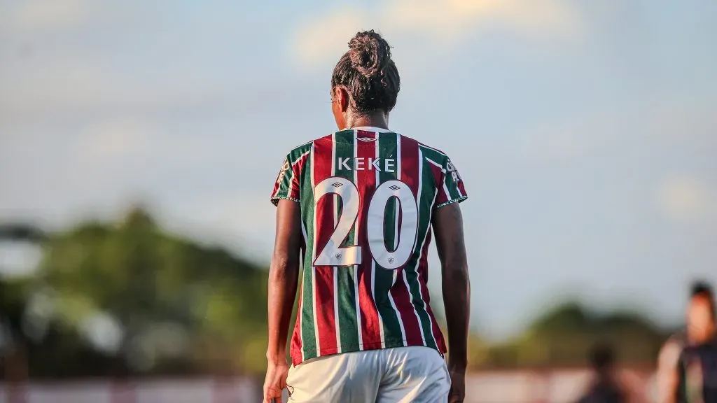 Atleta Keké do Fluminense Feminino