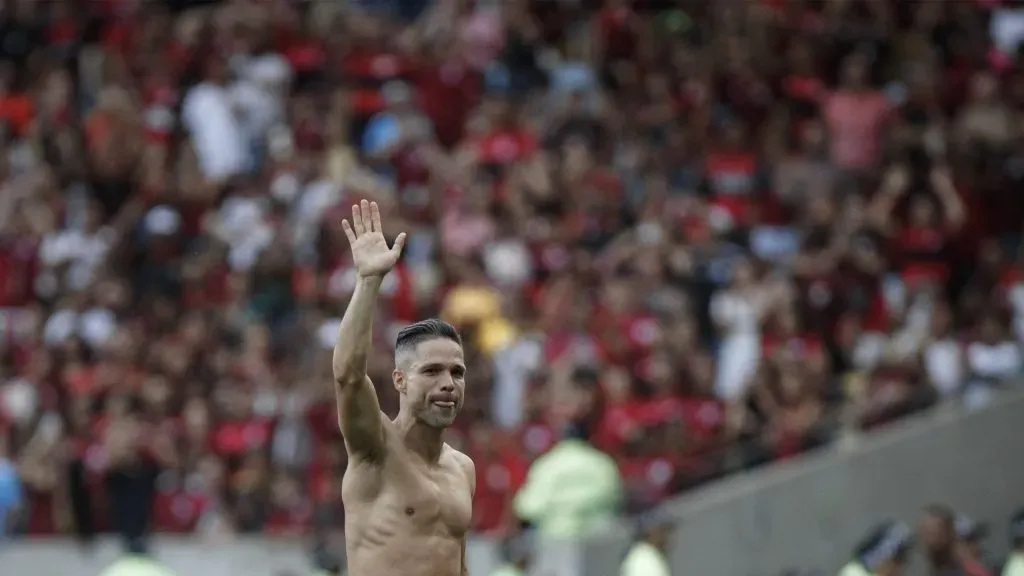 Diego acostumou a ver o Maracanã lotado - Foto: João Gabriel Alves/AGIF.