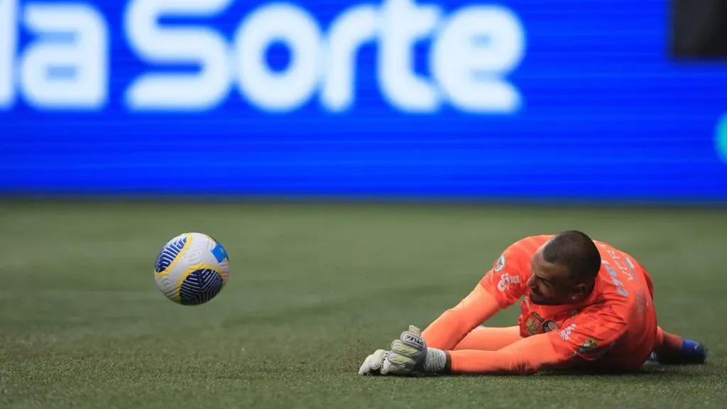 Weverton é peça importante ao Palmeiras -Foto: Ettore Chiereguini/AGIF.