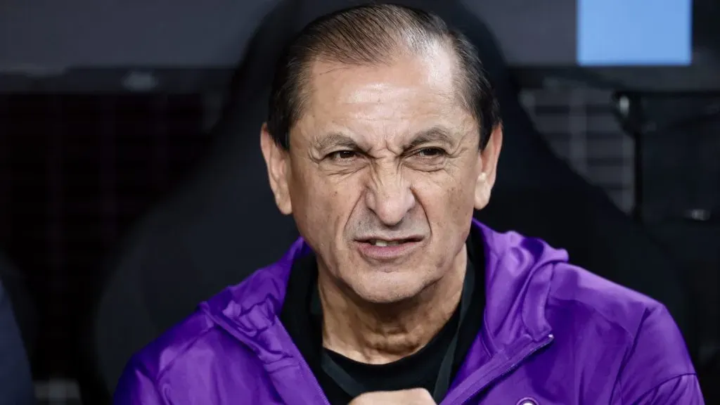 Ramón Díaz em jogo do Corinthians