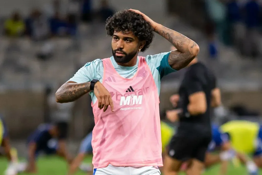 MG – BELO HORIZONTE – 17/04/2025 – BRASILEIRO A 2025, CRUZEIRO X BAHIA – Gabigol jogador do Cruzeiro durante partida contra o Bahia no estadio Mineirao pelo campeonato Brasileiro A 2025. Foto: Fernando Moreno/AGIF