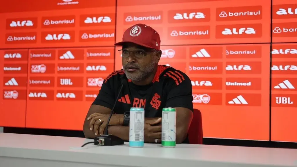 Roger Machado, técnico do Inter
