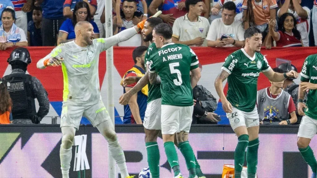 Jogadores do Palmeiras