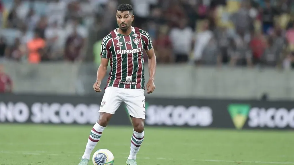 Thiago Santos pelo Fluminense. Foto: Thiago Ribeiro/AGIF