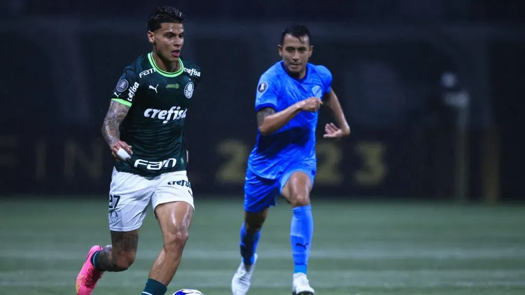 Richard Rios jogador do Palmeiras