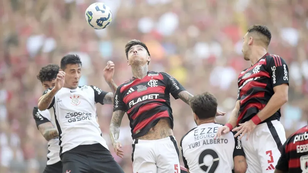 Flamengo X Corinthians. Foto: Alexandre Loureiro/AGIF