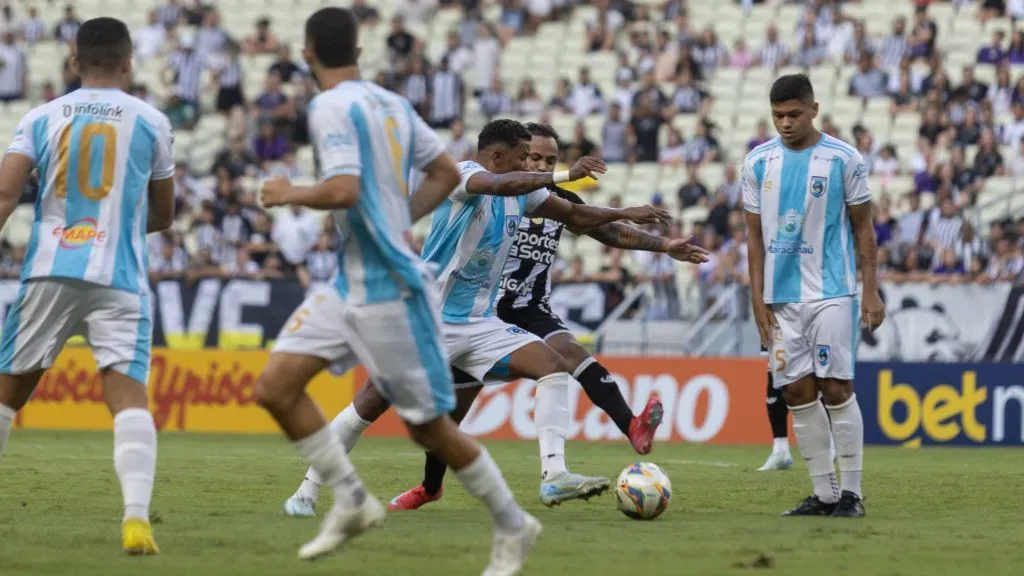 Maracanã em ação contra o Ceará pelo Campeonato Cearense – Foto: Lucas Emanuel/AGIF