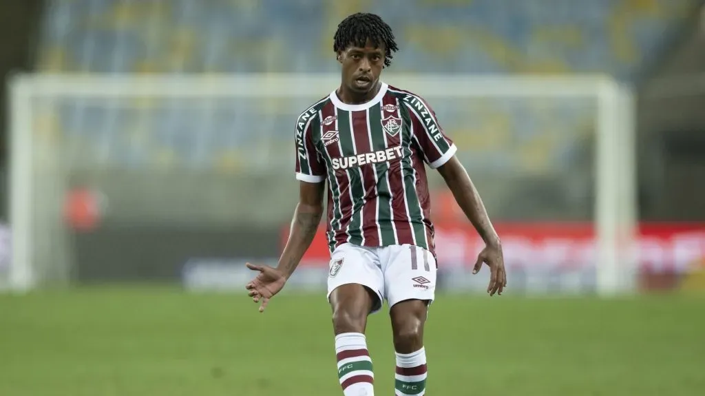 Keno foi titular do Fluminense na Copa do Brasil. Foto: Jorge Rodrigues/AGIF