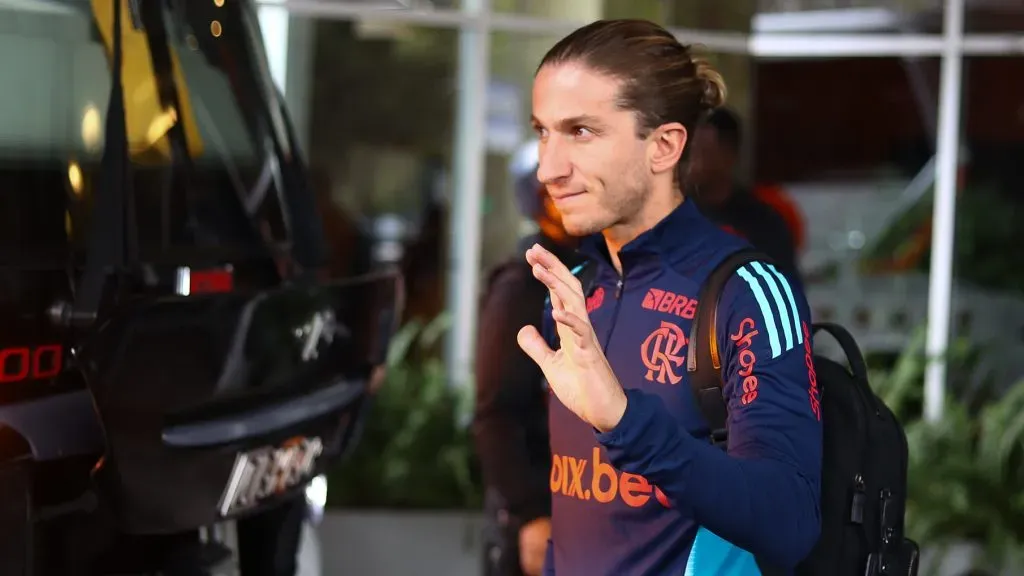 Filipe Luís vai renovar com o Flamengo antes do Mundial – Fotos: Gilvan de Souza/Flamengo