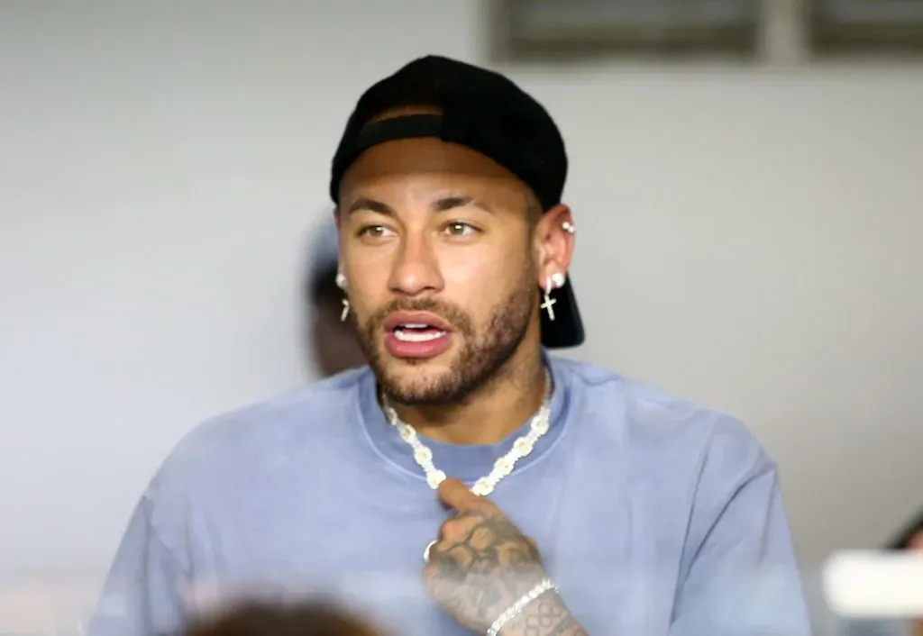 Neymar, jogador do Santos