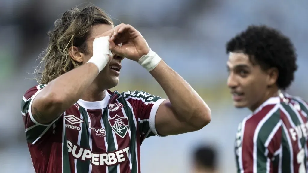 Canobbio deve ser titular mais uma vez pelo Fluminense contra o Atlético-MG – Foto: Jorge Rodrigues/AGIF