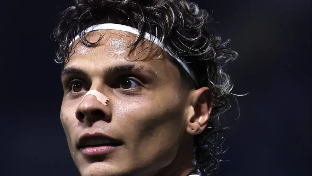 Richard Rios jogador do Palmeiras durante partida contra o Sao Paulo no estadio Arena Barueri pelo Campeonato Brasileiro – Foto: Marcello Zambrana/AGIF