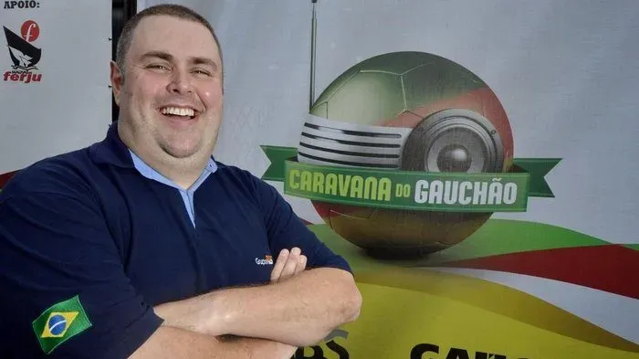 Luciano Périco, jornalista do Grupo RBS. Foto: Reprodução.