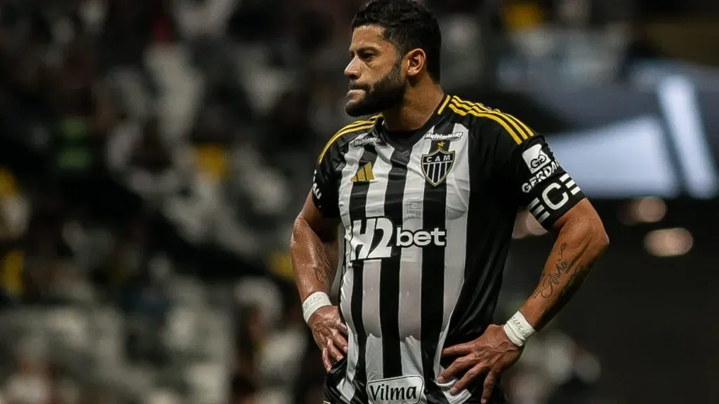 Hulk, jogador do Atletico-MG, durante partida contra o Maringa no estadio Arena MRV pelo campeonato Copa Do Brasil 2025. Foto: Fernando Moreno/AGIF