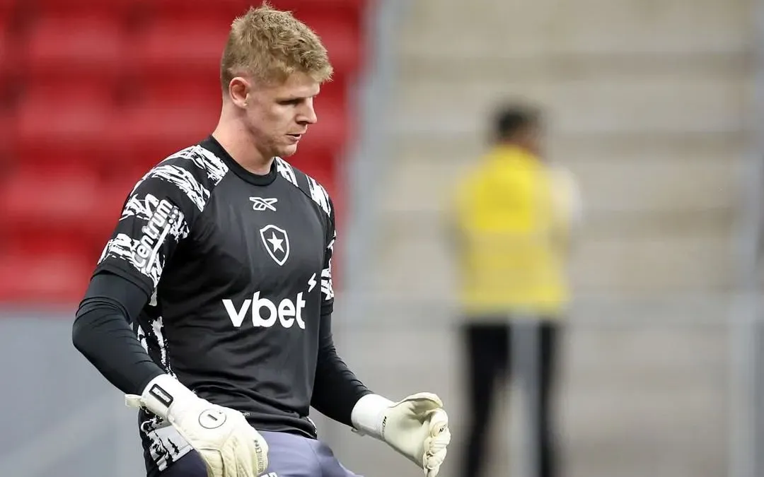Raul Steffens, substituto de Léo Linck em partida da Copa do Brasil na ultima quinta. Foto: Vítor Silva / BFR