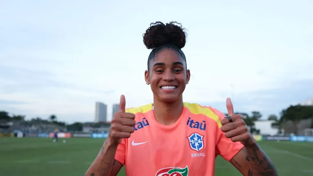 Tarciane jogadora da Seleção Brasileira Feminina