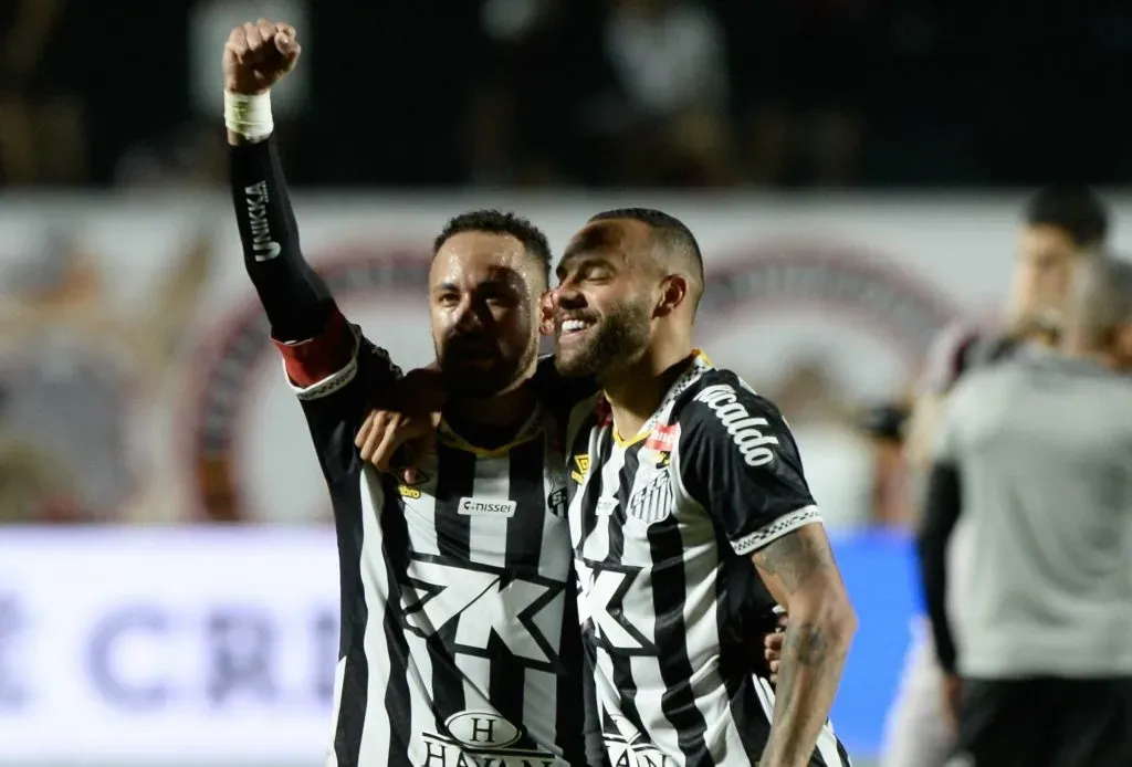 Santos venceu o Vitória pelo Brasileirão com gol de Guilherme. Foto: Jhony Pinho/AGIF
