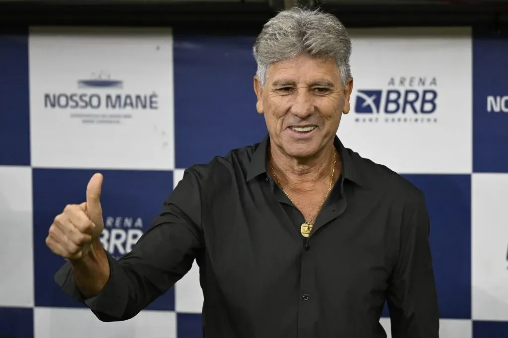 DF – BRASILIA – 21/05/2025 – COPA DO BRASIL 2025, APARECIDENSE X FLUMINENSE – Renato Gaucho tecnico do Fluminense durante partida contra o Aparecidense no estadio Mane Garrincha pelo campeonato Copa Do Brasil 2025. Foto: Mateus Bonomi/AGIF