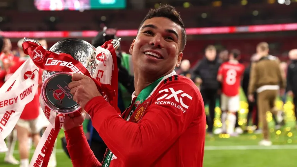 Alvo do Flamengo, Casemiro revela desejo de onde quer jogar em 2025. Foto: Julian Finney/Getty Images