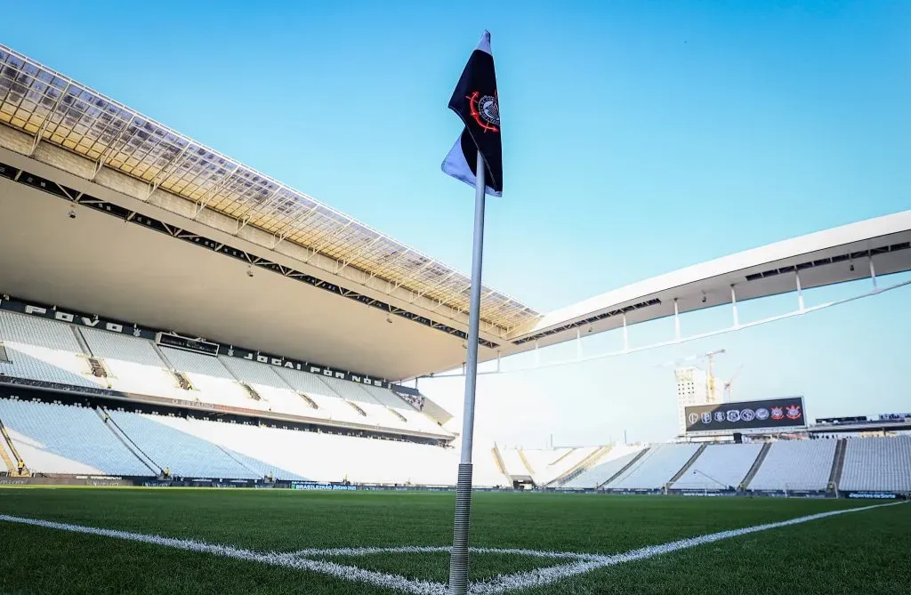 SP – SAO PAULO – 01/06/2025 – BRASILEIRO A 2025, CORINTHIANS X VITORIA – Vista geral do estadio Arena Corinthians para partida entre Corinthians e Vitoria pelo campeonato Brasileiro A 2025. Foto: Fabio Giannelli/AGIF