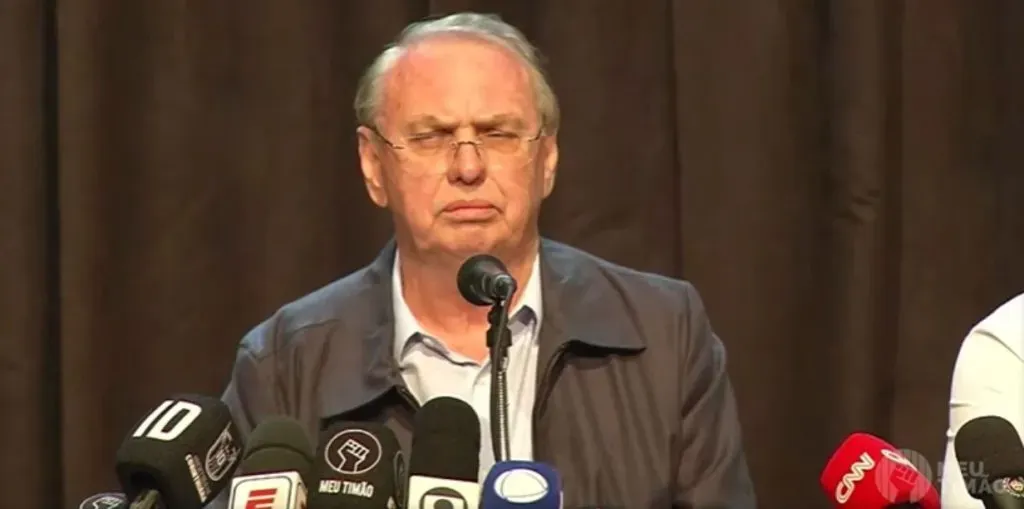 Osmar Stabile foi criticado por Benja - Foto: Reprodução/Corinthians TV.