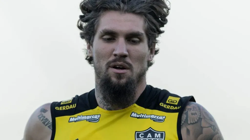 Lyanco durante treinamento. Foto: Pedro Souza/CAM