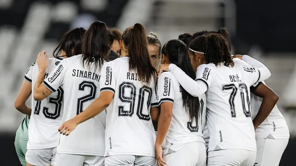 Jogadoras do time feminino do Botafogo