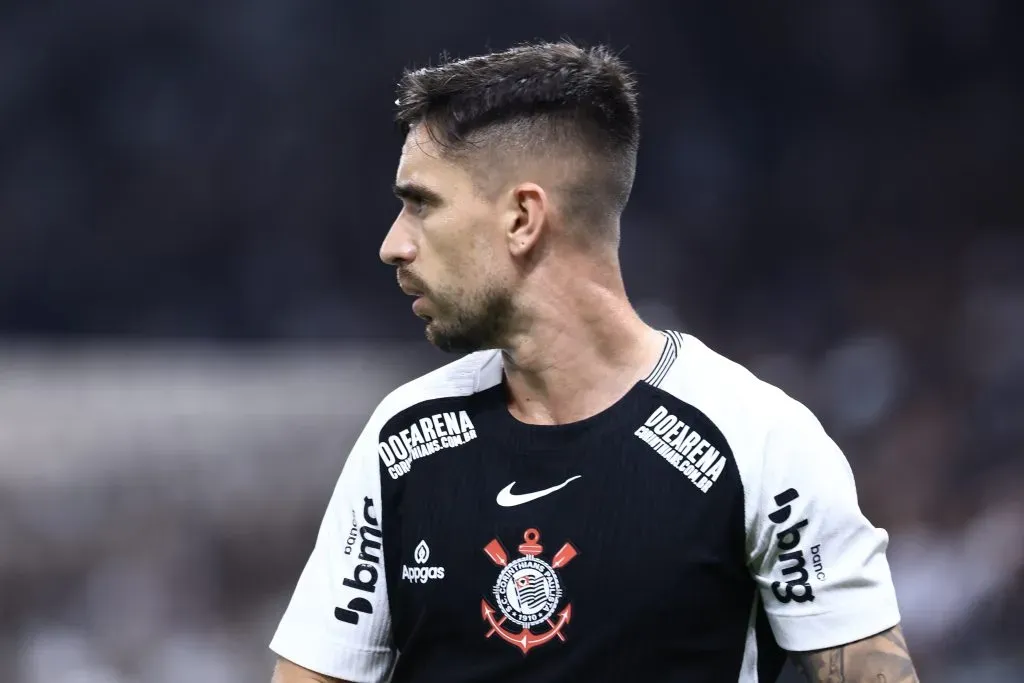 SP – SAO PAULO – 21/05/2025 – COPA DO BRASIL 2025, CORINTHIANS X NOVORIZONTINO – Igor Coronado jogador do Corinthians durante partida contra o Novorizontino no estadio Arena Corinthians pelo campeonato Copa Do Brasil 2025. Foto: Marcello Zambrana/AGIF