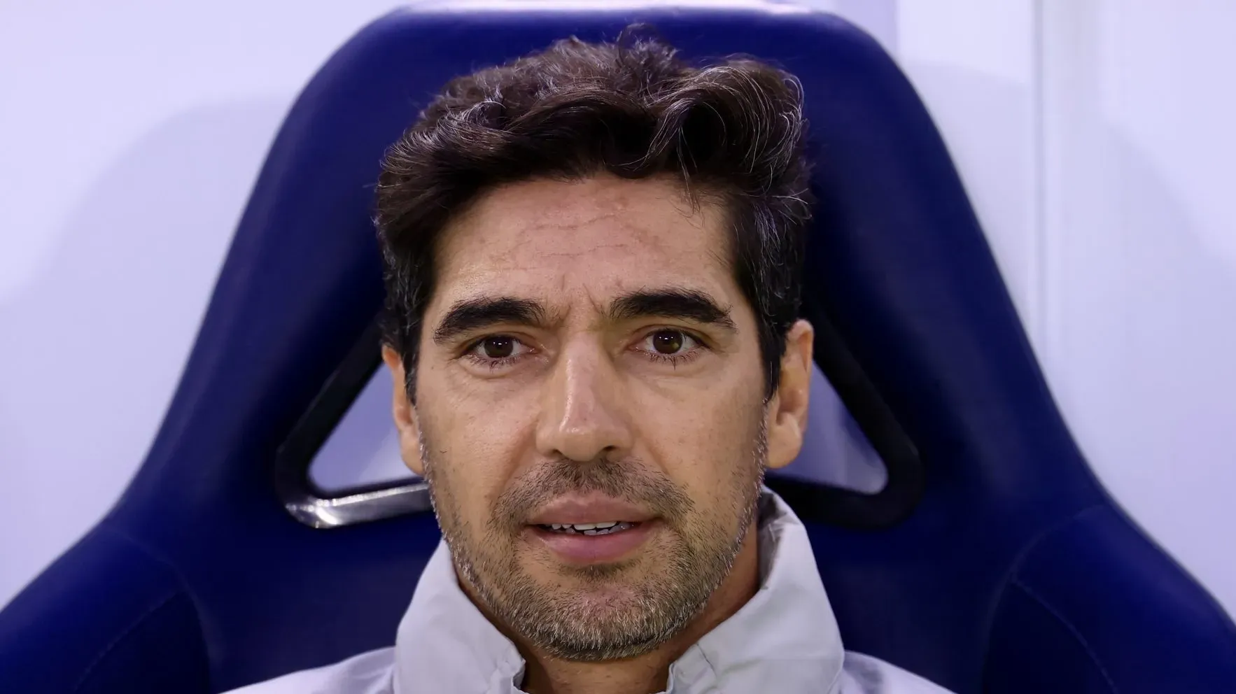 Abel Ferreira tecnico do Palmeiras durante partida contra o Sao Paulo no estadio Arena Barueri pelo campeonato Brasileiro A 2025. Foto: Marcello Zambrana/AGIF