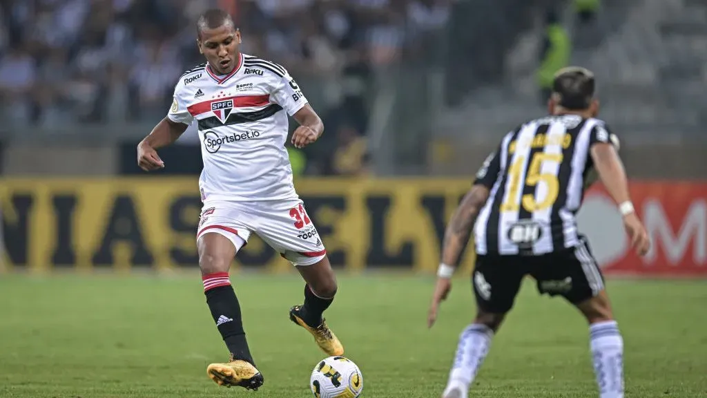 Luizão pelo São Paulo. Foto: Pedro Vilela/Getty Images