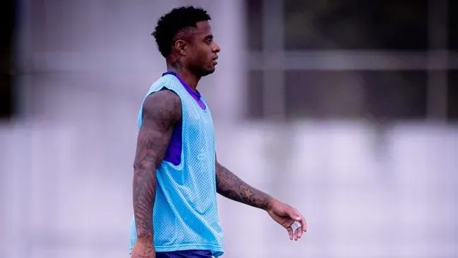 Palacios durante Diego Palacios perdeu espaço e pode sair - Foto: Rodrigo Coca/Ag. Corinthians.treinamento. Foto: Rodrigo Coca/Ag. Corinthians