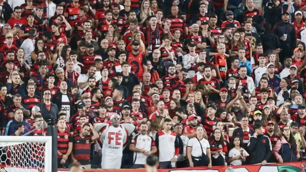 Torcedores do Flamengo prometem linda festa contra o Chelsea – Foto: Reprodução/Flamengo